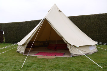 Bell tent hire Wiltshire