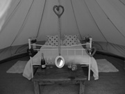 Bell tent hire Cirencester Gloucestershire